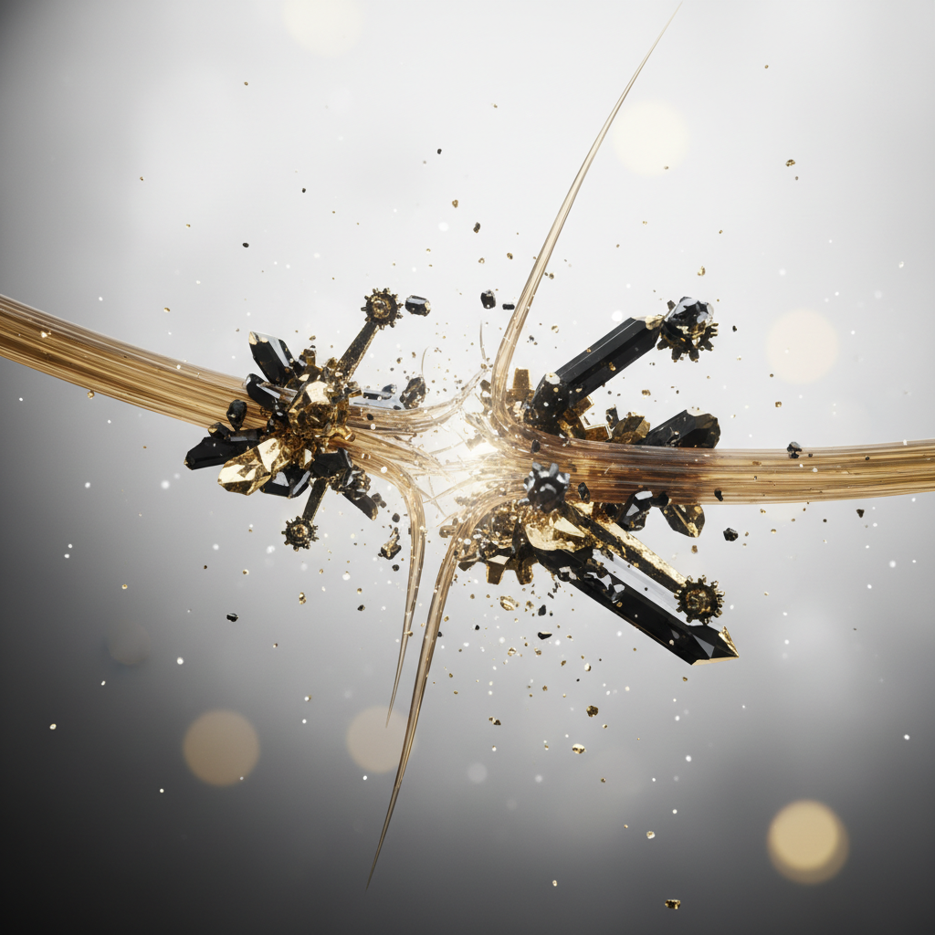 The mechanical mechanism: how minerals break the fibre in the context of Understanding Hard Water and Hair Breakage