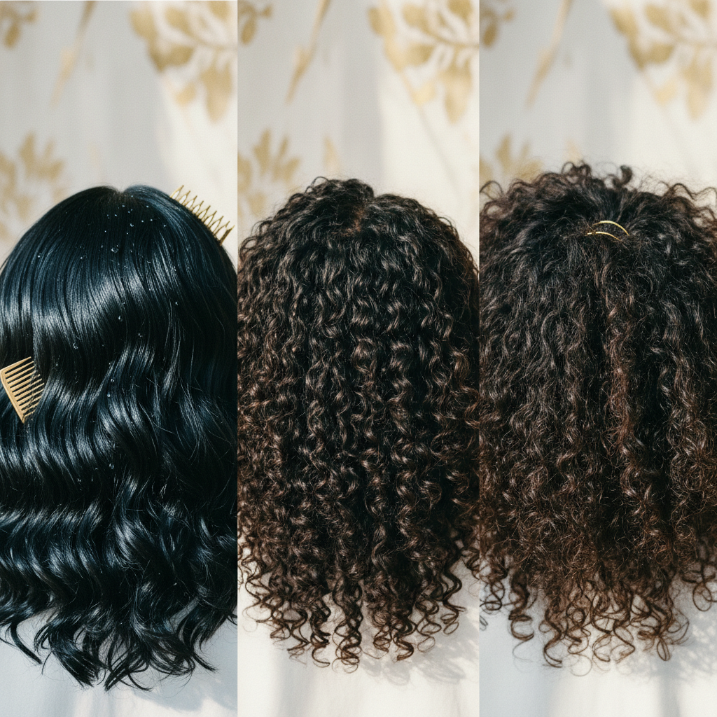 Signs and characteristics of different porosity levels in the context of Understanding Porosity in Curly Hair