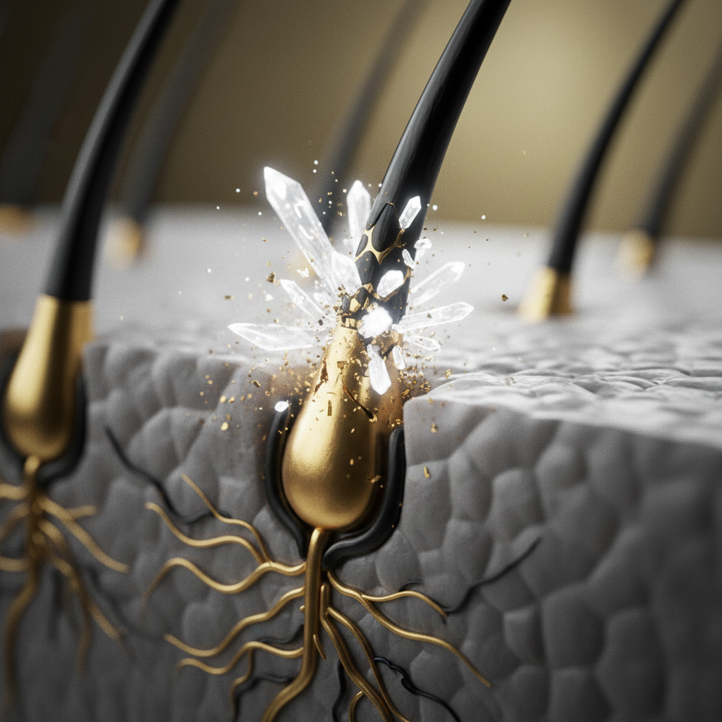 The biological mechanism of follicular destruction in the context of Understanding Scarring Alopecia