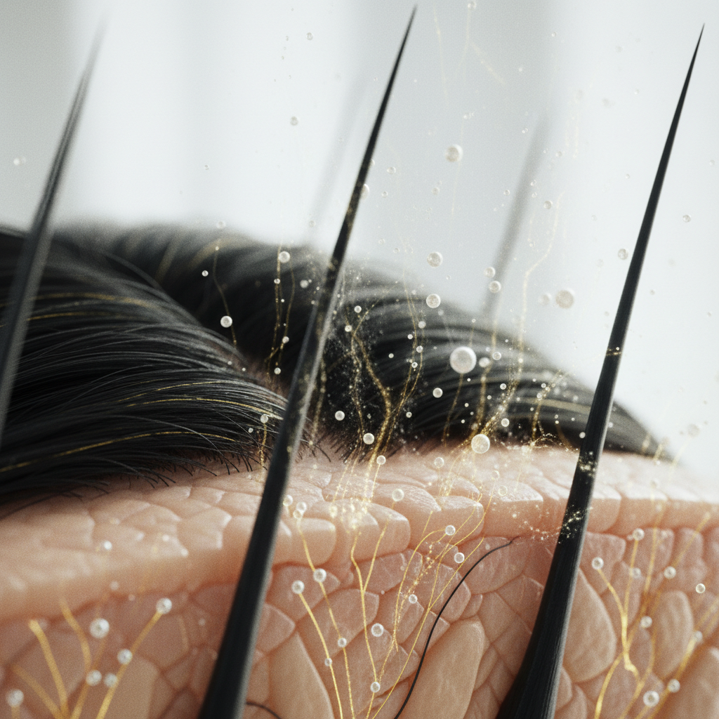 The biological mechanism: how water escapes the scalp in the context of Understanding Transepidermal Water Loss