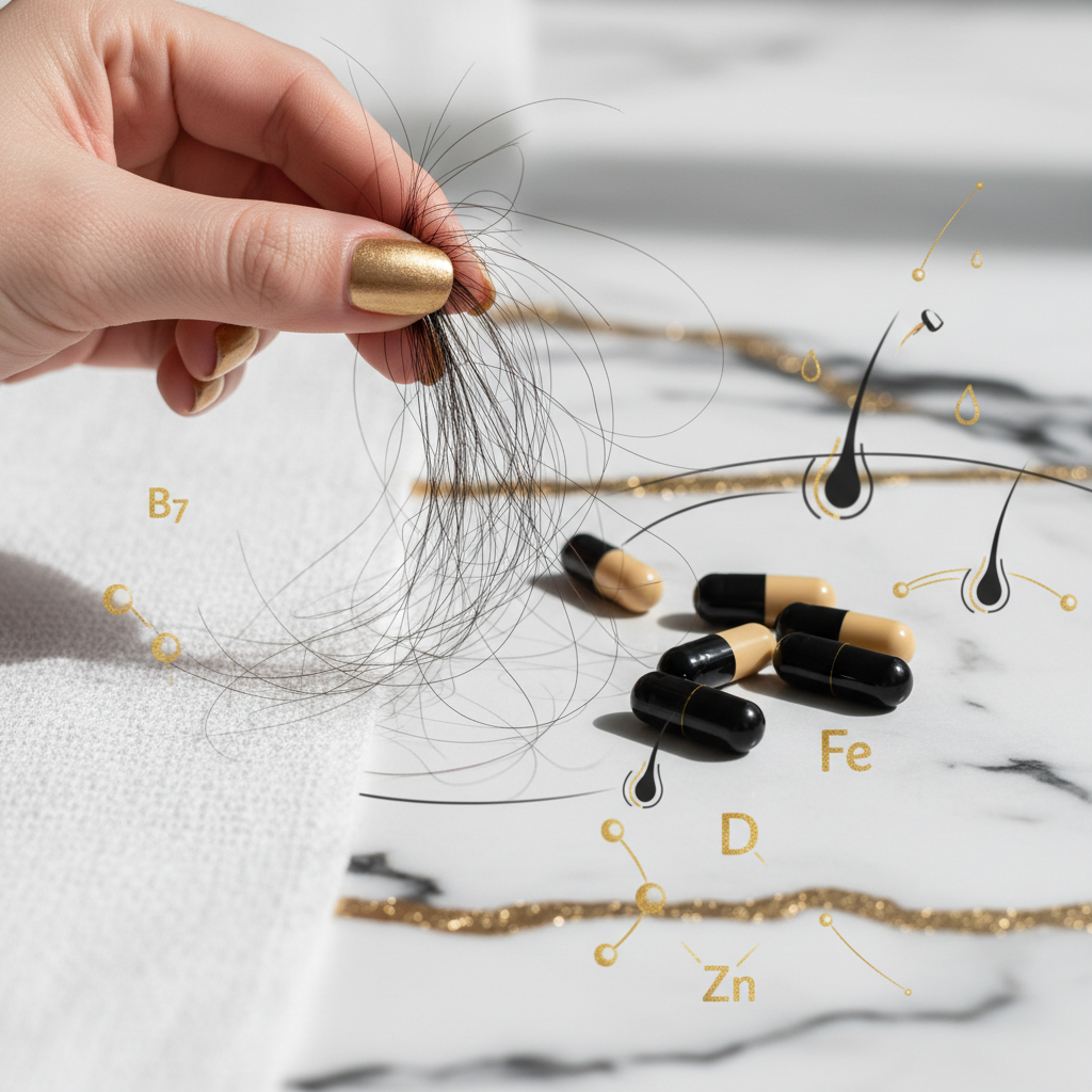 Vitamin Deficiencies and Hair Shedding: what the evidence shows in the context of Vitamin Deficiencies and Hair Shedding